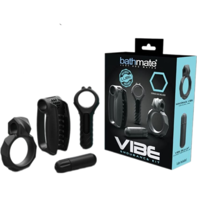 Набор BATHMATE VIBE ENDURANCE KIT: мастурбатор, эрекционные кольца, вибропуля BM-V-EP