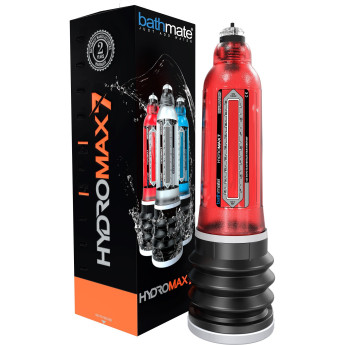 Гидропомпа BATHMATE HYDROMAX7 BRILLIANT, красная